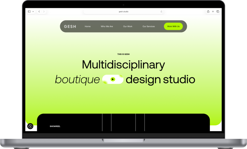 Gesh Studio — проект на Adsector